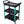 3 Tier Rolling Auto Detail Cart With Wheels