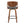 Pino - Mid Century Modern Fixed Height Barstool With Swivel With Round Footrest (Set of 2)