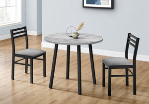 3 Pieces Dining Table Set, Small, Drop Leaf, Contemporary & Modern