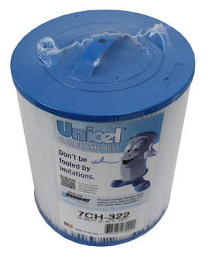 Unicel 7CH-322 Replacement 32 SqFt Filter Cartridge for Spa, 175 Pleats (4 Pack)