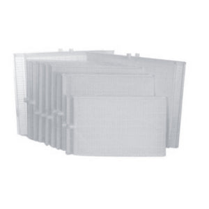 Unicel FS-3053 Replacement Rectangular DE Grid Pool Filter w/ Top Port, Full Set - TRAPSKI