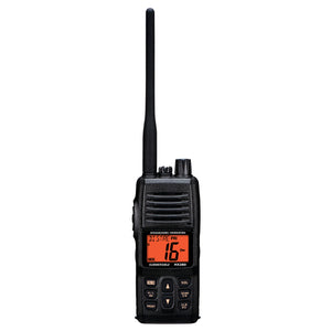 Standard Horizon HX380 5W Commercial Grade Submersible IPX-7 Handheld VHF Radio w/LMR Channels - TRAPSKI