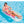 Intex 58802EP King Kool Inflatable Swimming Lounging Pool Float w/Cup Holder