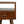 Solid Wood Mini Nightstand, 1-Drawer, 1 Open Slot, Chestnut