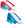 Intex Kool Splash Inflatable Pool Water Slide with Play Center, 1 Blue/1 Red