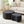 Modern Upholstered Round Coffee Table For Living Room (Set of 2)