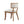 Classic Dining Chair With Curved Back (Set of 2) - Beige / Light Natural