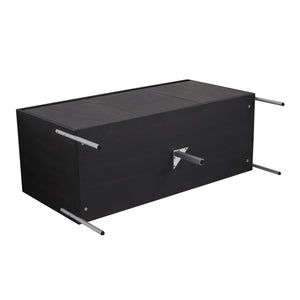 Freestanding Bathroom Vanity With Resin Sink And Storage Cabinet