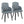 Dahlia - Contemporary Elegant Dining Chair (Set of 2)