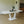 Modern Industrial Style Expandable Dining Table With U Shaped Legs - Antique Gray White