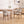 Wood Frame Upholstered Dining Chairs with Armrests (Set of 2)