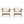 Outdoor Acacia Wood Club Chairs With Cushions (Set of 2) - Teak / Beige