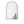 Arched Mirror With Shatterproof Glass