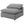 Segoura - Upholstered Armless Chair With Pillow Back, Living Room - Gray