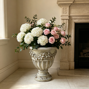MGO Garden Planter in Rust Finish