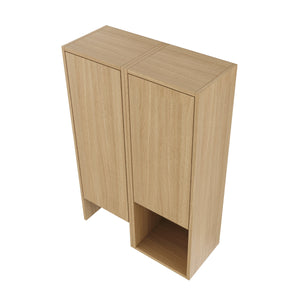 24 Inch Wall-Mounted Side Cabinet Combination