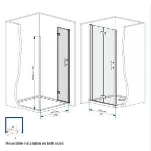 Bifold Shower Door