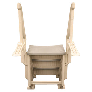 Confer Plastics Curved In-Pool 3 Step Ladder System, Stairs for In Ground Pool