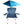 Foldable Beach Chair with Detachable Umbrella Armrest Adjustable Canopy Stool with Cup Holder Carry Bag for Camping Poolside Travel Picnic Lawn Chair