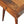 Avora Chestnut Nightstand with 1-Drawer, Nordic Legs