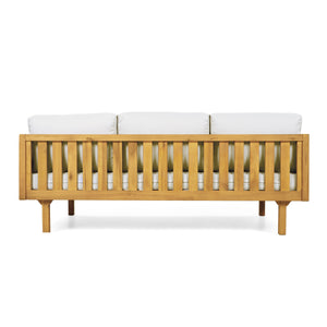 Luxury Acacia Wood Outdoor Daybed Set