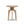 Carmel - Round Side Table - Antique Brown