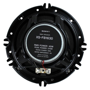 Sony XS-FB1630 6.5" 540 Watt 3-Way Car Audio Speakers Stereo XSFB1630