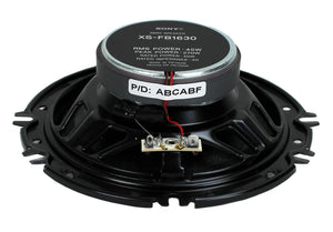 Sony XS-FB1630 6.5" 540 Watt 3-Way Car Audio Speakers Stereo XSFB1630