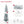 HOMCOM 6' Artificial Pencil Christmas Tree