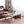 Rustic Solid Wood Coffee Table with Open Shelf – 47.2