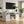 Farmhouse TV Stand With Sliding Barn Doors & Adjustable Storage