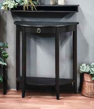 Justino II Half Moon Console Table