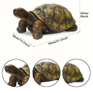 21.3" Large 3D Turtle Statue