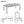 Extendable Dining Table Set With 4 Upholstered Chairs And 1 Bench