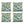 4 Pack Outdoor Pillow Covers - 18x18 Inch Water-Repellent