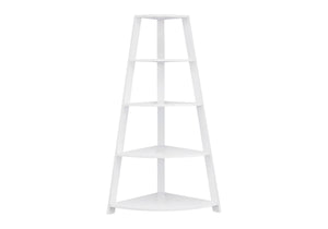4-Tier Corner Bookshelf, Modern & Contemporary Style