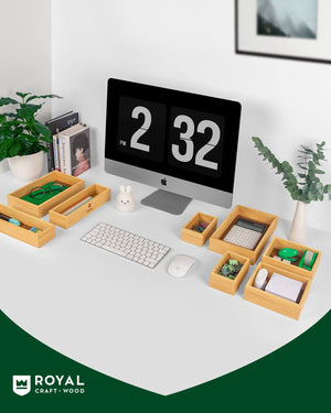 Storage Box Set of 8, Natural