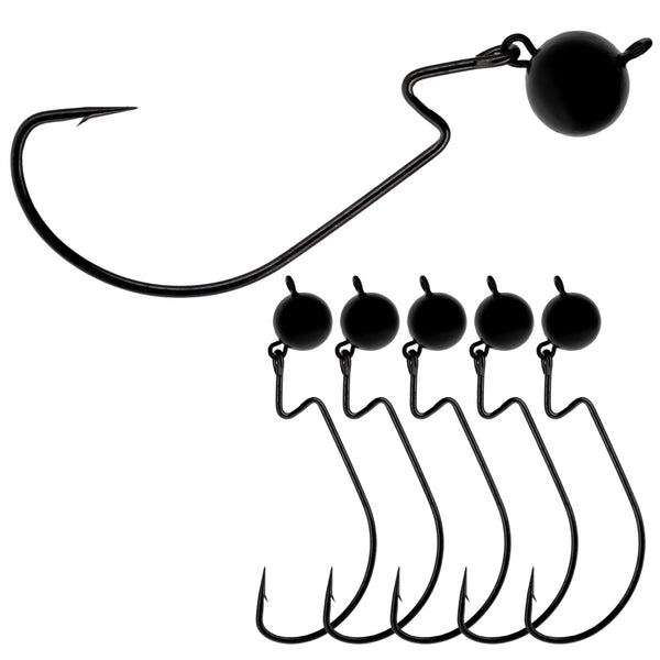 Reaction Tackle Lead Swing Football Jigs- 5-PACK