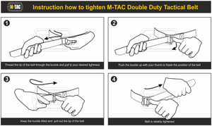 M-Tac Double Duty Tactical Belt