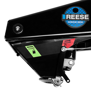 Reese Towpower 94720 Goose Box 20,000 Pound Gooseneck RV Trailer Hitch Coupler