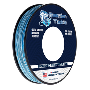 Reaction Tackle BRAIDED IN THE USA Fishing Line - X4