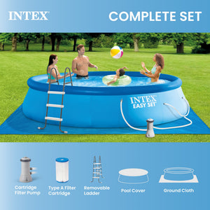 Intex 26165EH 15ft x 42in Easy Set Inflatable Above Ground Swimming Pool w/ Pump