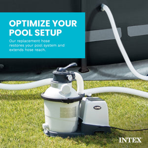 Intex 29060E 1.5" Diameter Accessory Pool 1,500 GPH Pump Replacement 59" Hose