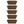 HC Companies 12-Inch Outdoor Plastic Deck Flower Planter Box, Chocolate (5 Pack)