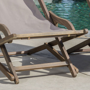 Arcadia Outdoor Sling Chair With Pillow