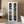 Tall Display Cabinet & Bookshelf with Glass Door