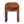 Mini Darcy Chestnut Nightstand with Curved Edges, 1-Drawer