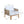 Vine - 4 Piece Outdoor Conversation Set - White