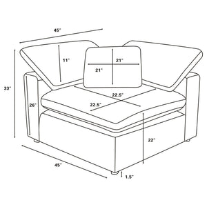 Segoura - Modular Sectional With Ottoman