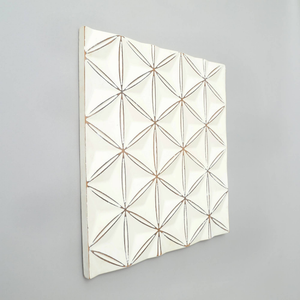 White Wooden Wall Décor – Modern Rustic Wall Art